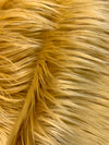 Eden DARK GOLD Shaggy Long Pile Soft Faux Fur Fabric for Fursuit, Cosplay Costume, Photo Prop, Trim, Throw Pillow, Crafts