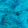 Sasha TURQUOISE Long Pile Soft Luxury Faux Fur Fabric Fursuit, Cosplay Costume, Photo Prop, Trim, Throw Pillow, Crafts