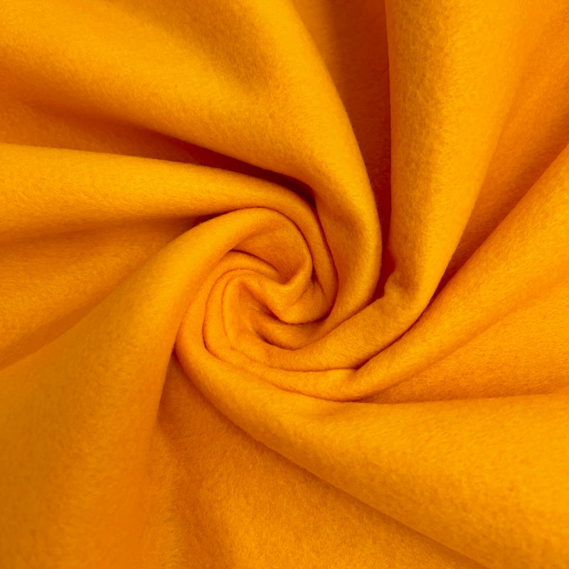 Abby DARK MANGO 72" Acrylic Felt Fabric