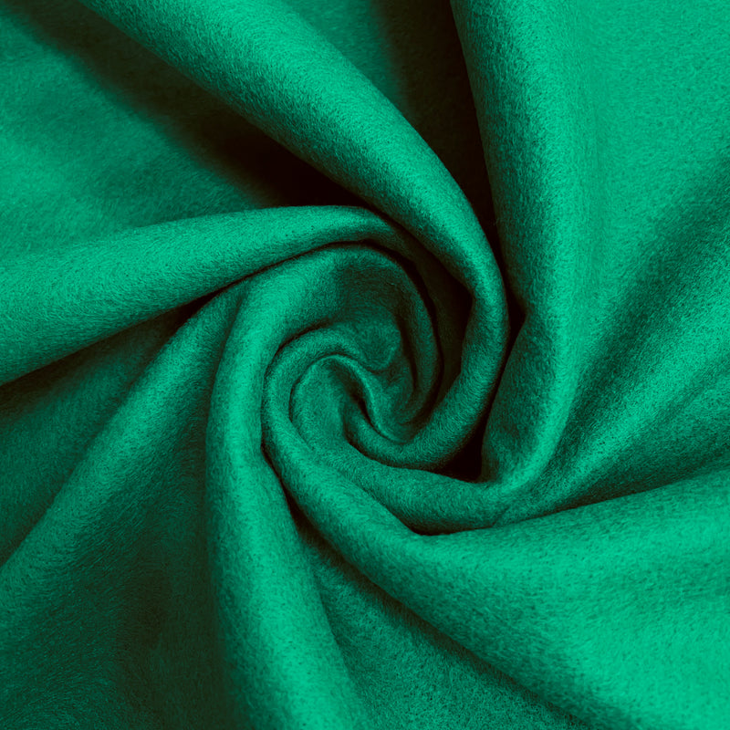 Abby EMERALD GREEN 72" Acrylic Felt Fabric