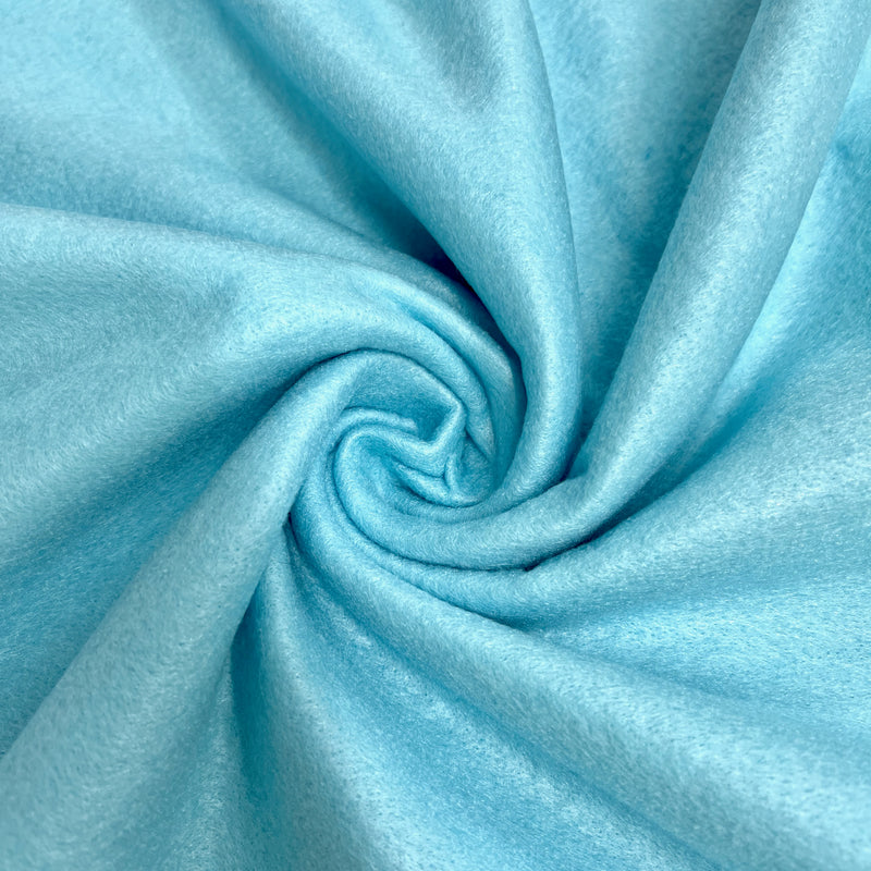 Abby LIGHT BLUE 72" Acrylic Felt Fabric