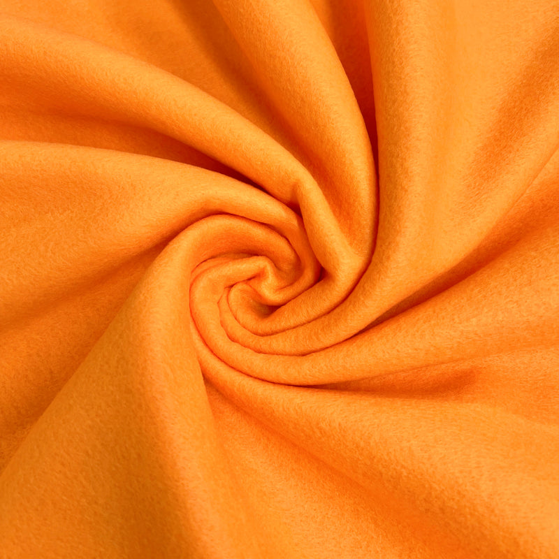 Abby TANGERINE 72" Acrylic Felt Fabric