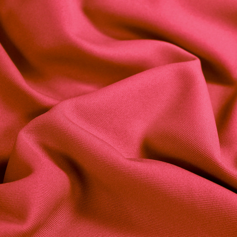 Delaney CORAL Polyester Gabardine Fabric by the Yard for Suits, Overcoats, Trousers/Slacks, Uniforms