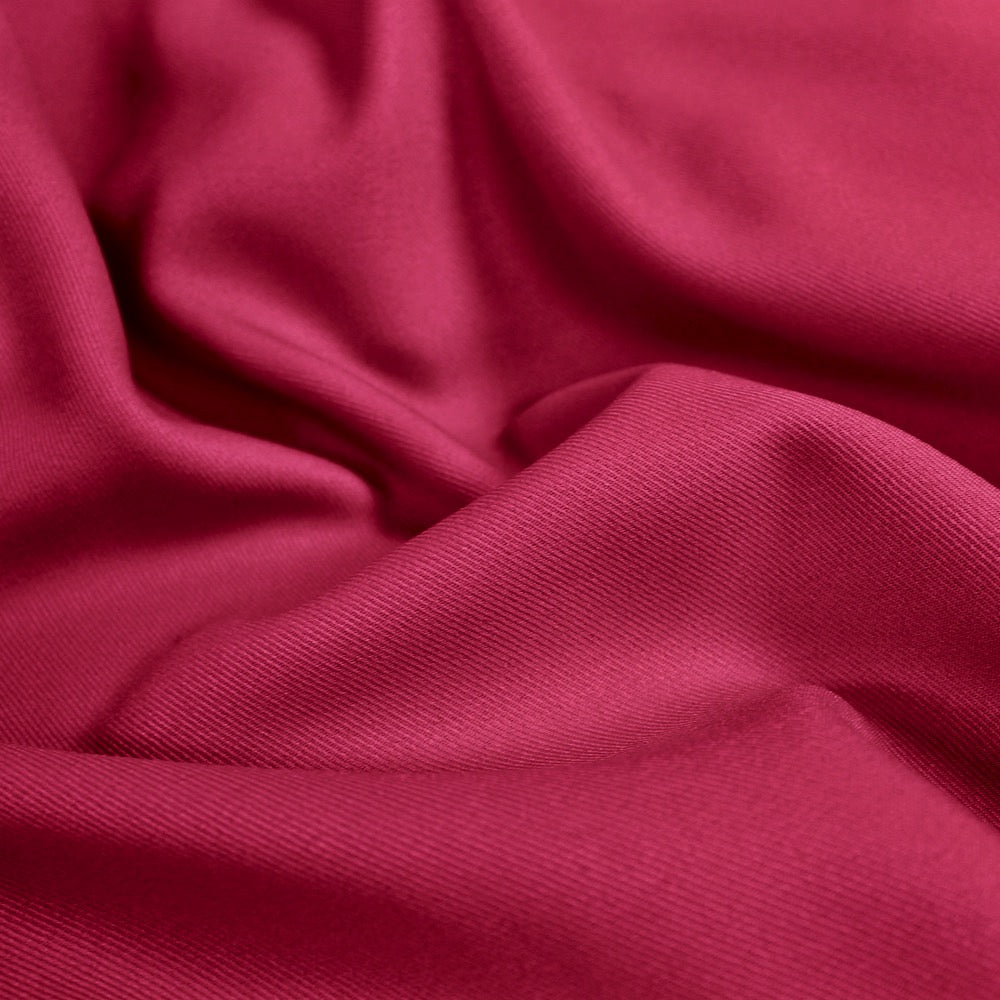 Delaney DARK FUCHSIA Polyester Gabardine Fabric by the Yard for Suits, Overcoats, Trousers/Slacks, Uniforms (Copy)