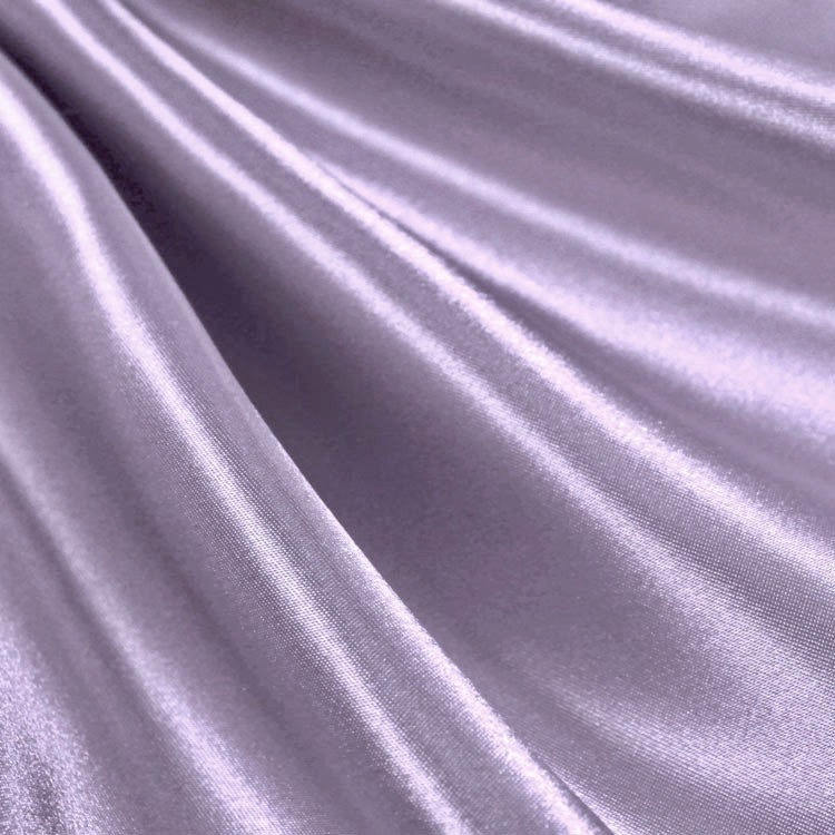 Eliza LIGHT LAVENDER Shiny Heavy Bridal Wedding Satin Fabric by the Yard - 10009