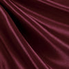 Eliza BURGUNDY Shiny Heavy Bridal Wedding Satin Fabric by the Yard - 10009