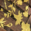 Nina YELLOW Polyester 3D Floral Embroidery on Mesh Lace Fabric by the Yard - 10032