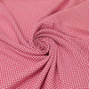 Keira FUCHSIA Mini Checkered Polyester Poplin Fabric by the Yard - 10048