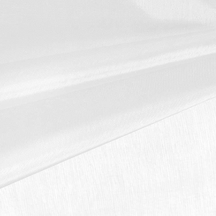 Cassidy WHITE Polyester Crystal Organza Fabric for wedding dresses, gowns, lining, party decorations, displays, costumes, crafts