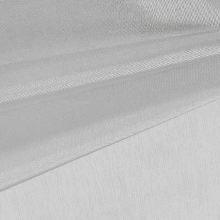 Cassidy SILVER Polyester Crystal Organza Fabric for wedding dresses, gowns, lining, party decorations, displays, costumes, crafts