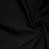 Evie BLACK Polyester (Not Neoprene) Scuba Double Knit Fabric by the Yard - 10021