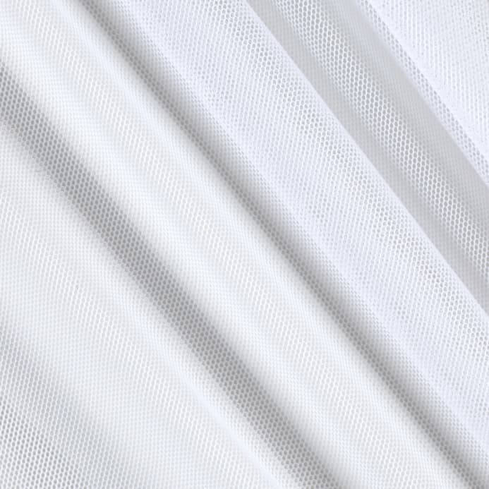 Katie WHITE English Netting Fabric by the Yard - 10067