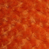 Ruth ORANGE Cuddle Minky Rosette Soft Faux Fur Fabric by the Yard - 10083