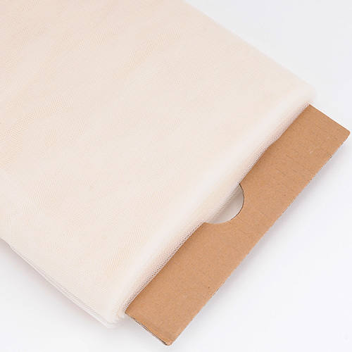 Juliana IVORY 40 Yards of 54'' Polyester Tulle Fabric by Bolt - 10011