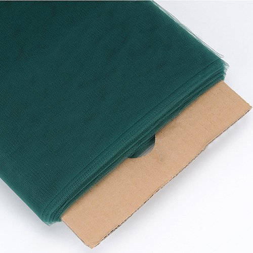 Juliana HUNTER GREEN 40 Yards of 54'' Polyester Tulle Fabric by Bolt - 10011