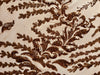 Miranda BRONZE Vines and Leaves Sequins on DUSTYPINK Mesh Lace Fabric by the Yard - 10061