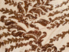 Miranda COPPER Vines and Leaves Sequins on BROWN Mesh Lace Fabric by the Yard - 10061