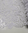 Maggie WHITE Guipure Venice Heavy Lace Fabric by the Yard - 10019