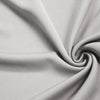 Evie LIGHT GREY Polyester (Not Neoprene) Scuba Double Knit Fabric by the Yard - 10021