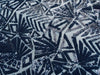 Gia NAVY Geometric Sequins on ROYAL Mesh Lace Fabric by the Yard - 10101
