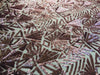 Gia DUSTY PINK Geometric Sequins on Mesh Lace Fabric by the Yard - 10101