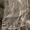 Katelyn WHITE Vines and Swirls Corded Embroidery on Mesh Fabric by the Yard - 10045