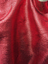 Kenzie RED Light Weight Lamé Fabric by the Yard  - 10059