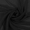 Danielle BLACK Polyester Hi-Multi Chiffon Fabric by the Yard - 10075
