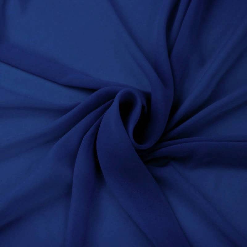 Danielle ROYAL BLUE Polyester Hi-Multi Chiffon Fabric by the Yard - 10075