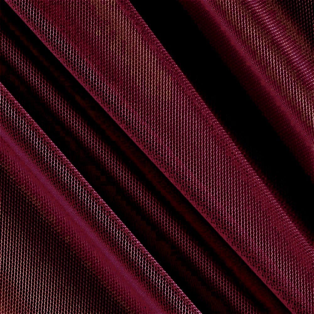 Katie BURGUNDY English Netting Fabric by the Yard - 10067