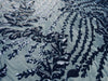 Miranda NAVY BLUE Vines and Leaves Sequins on NAVY Mesh Lace Fabric by the Yard - 10061