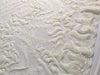 Miranda OFF WHITE Vines and Leaves Sequins on WHITE Mesh Lace Fabric by the Yard - 10061