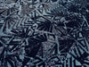 Gia NAVY Geometric Sequins on ROYAL Mesh Lace Fabric by the Yard - 10101