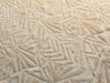 Gia LIGHT BLUSH PEACH Geometric Sequins on Mesh Lace Fabric by the Yard - 10101