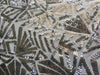 Gia SILVER Geometric Sequins on Mesh Lace Fabric by the Yard - 10101
