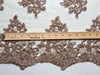 Brianna TAUPE Polyester Floral Embroidery with Sequins on Mesh Lace Fabric by the Yard - 10020