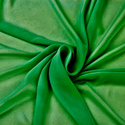 Danielle GRASS GREEN Polyester Hi-Multi Chiffon Fabric by the Yard - 10075