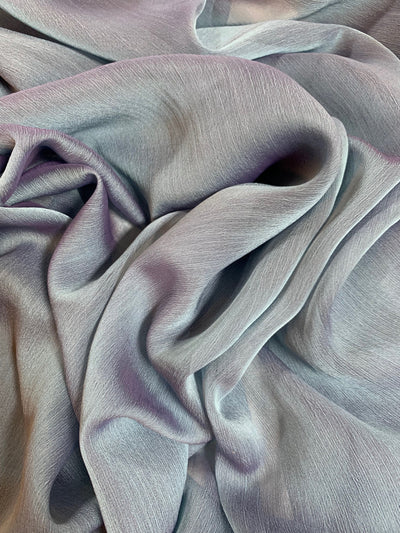 Jolene BLUE PURPLE Polyester Two-Tone Chiffon Fabric by the Yard - 10135