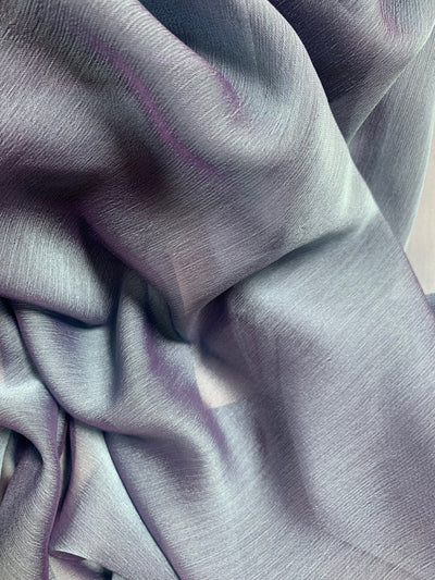 Jolene BLUE PURPLE Polyester Two-Tone Chiffon Fabric by the Yard - 10135