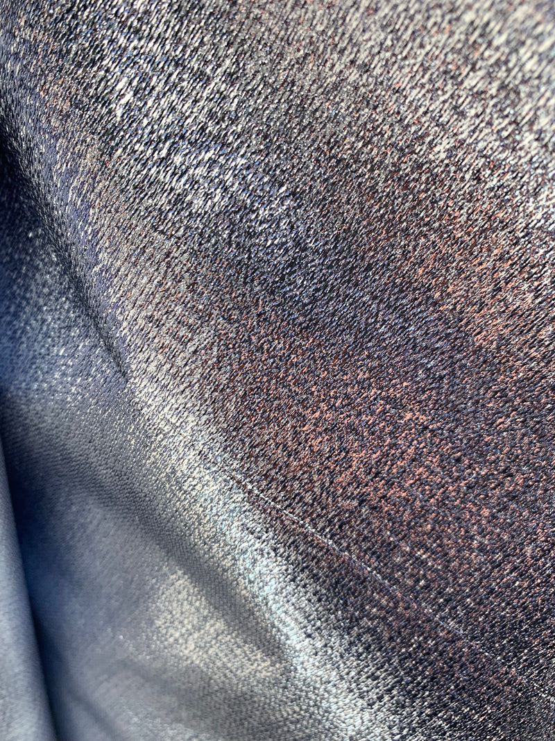 Kenzie SILVER Light Weight Lamé Fabric by the Yard  - 10059