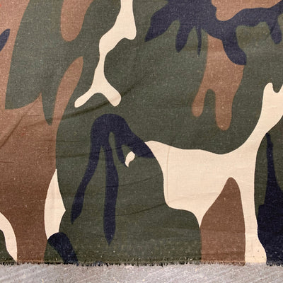 Justice CAMOUFLAGE 100% Cotton Fabric for Non-Medical Face Mask, Clothes, Costumes, Crafts  - 10169