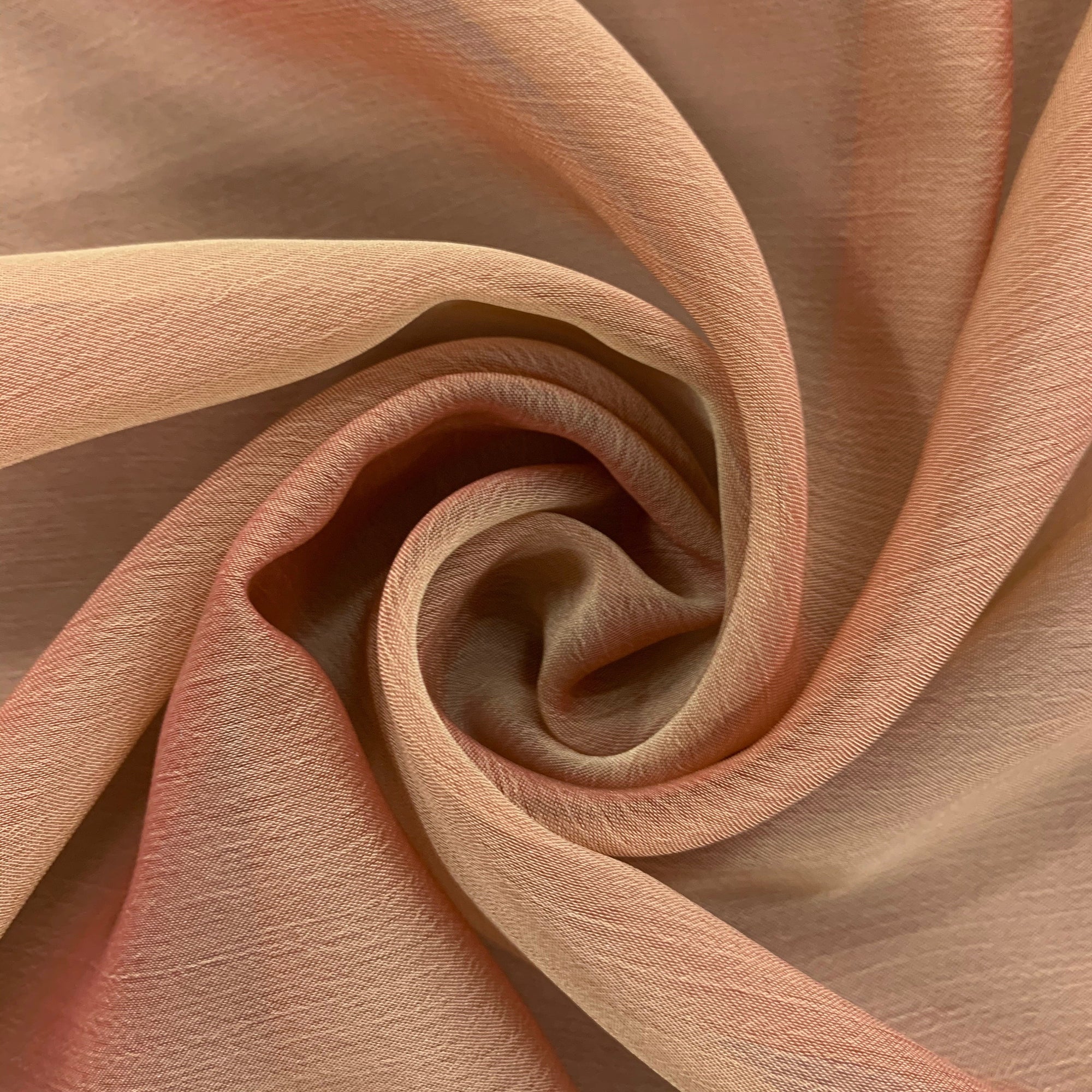 Jolene MAUVE GOLD Polyester Two-Tone Chiffon Fabric by the Yard - 10135