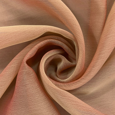 Jolene MAUVE GOLD Polyester Two-Tone Chiffon Fabric by the Yard - 10135