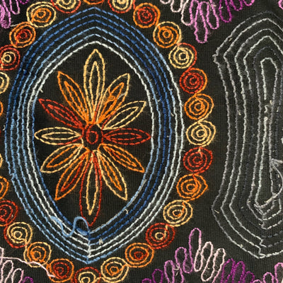 Johanna EMBROIDERED FLORAL 4 Pattern Polyester Stretch Velvet Fabric by the Yard for Tops, Clothes, Dance Wear, Costumes, Crafts - 10167