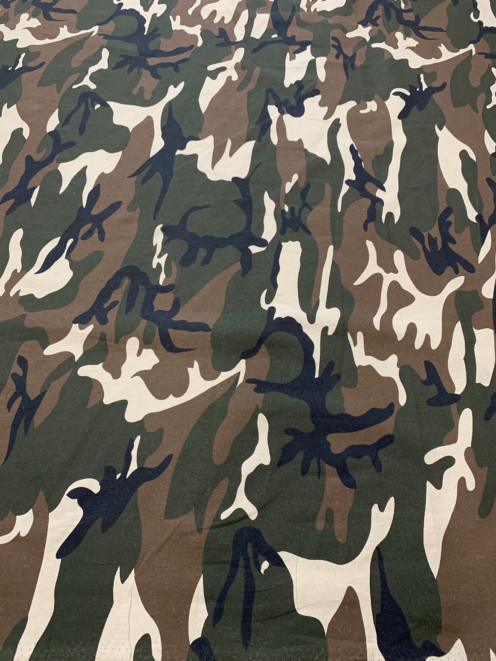 Justice CAMOUFLAGE 100% Cotton Fabric for Non-Medical Face Mask, Clothes, Costumes, Crafts  - 10169