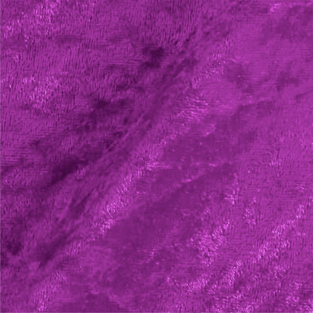 Mya MAGENTA Non-Wrinkle Mechanical Stretch Polyester Panne Velvet Fabric by the Yard - 10015