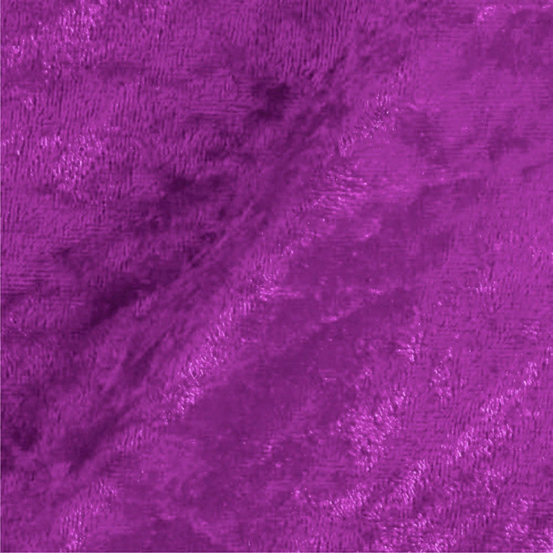 Mya MAGENTA Non-Wrinkle Mechanical Stretch Polyester Panne Velvet Fabric by the Yard - 10015