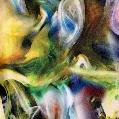 Sutton SMOKE Print on Polyester Stretch Velvet for Bows, Topknot, Scrunchies, Clothes, Costumes, Crafts - 10171