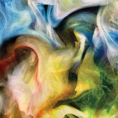 Sutton SMOKE Print on Polyester Stretch Velvet for Bows, Topknot, Scrunchies, Clothes, Costumes, Crafts - 10171