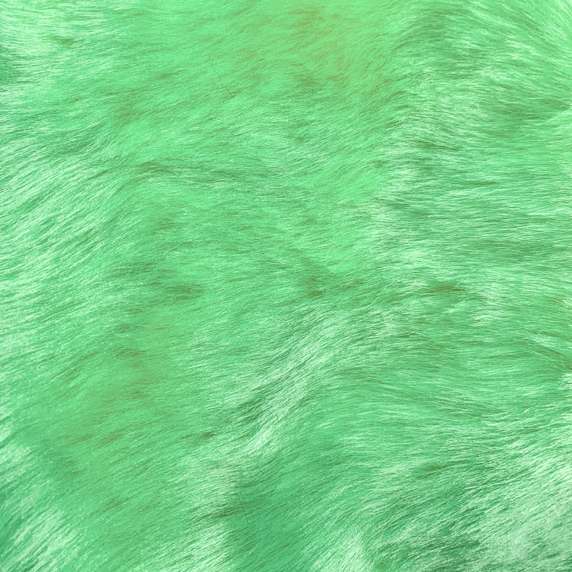 Zahra MINT GREEN 0.75 Inch Short Pile Soft Faux Fur Fabric for Fursuit, Cosplay Costume, Photo Prop, Trim, Throw Pillow, Crafts - 10177